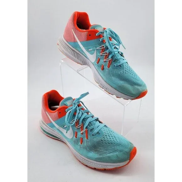 Nike Shoes Nike Zoom Winflo Womens Running Shoes Blue - Main Image